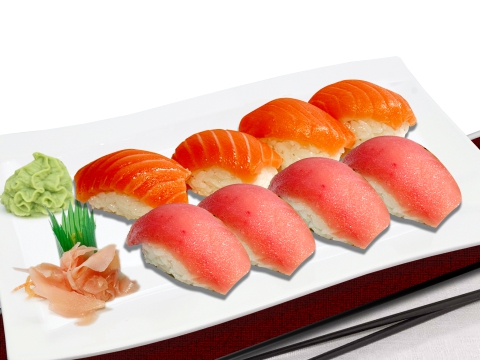 sushi - nigiri set 8buc - xin yue